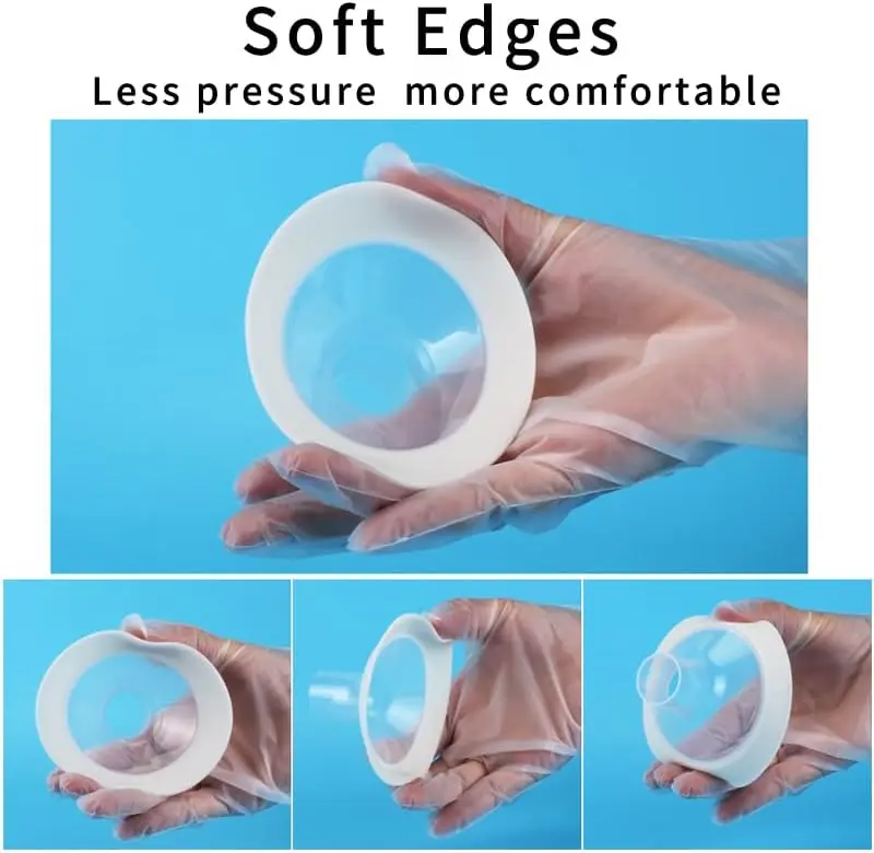 Flanges Breast Pump Parts Compatible with Medela Breast Pumps PersonalFit, Maxflow, Freestyle Flex Swing Maxi Connector