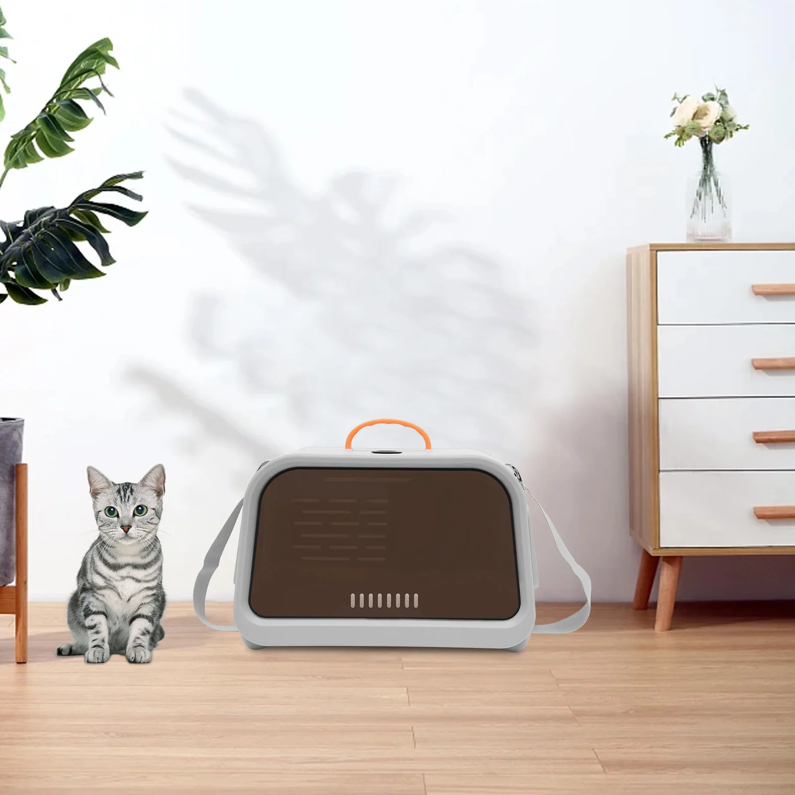 Pet Cat Carrier: Luxe Travel for Tiny Travelers