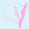 Berbeni Eyebrow Knife Three Set Eyebrow Knife Folding Women's Eyebrow Knife Beauty Makeup Tool Eyebrow Knife 4