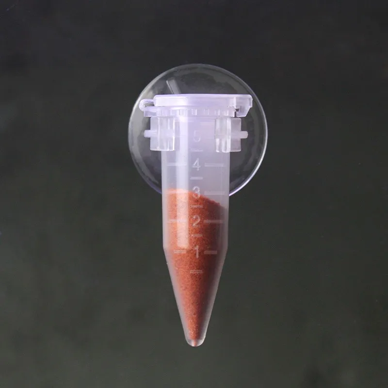 Fish Feeder Automatic Fish Feeder Cone Shrimp Egg Worm Funnel Cup Feeding Tool Ring Ornamental Tank Aquarium Accessories With Suction