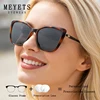 MEYETS Fashion Personalized Butterfly Large Frame Design UV400 Sunglasses Woman Customizable Prescription Photochromic Glasses
