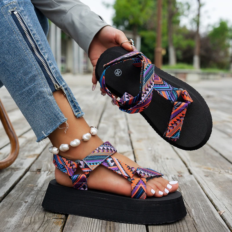 Cuerdas Multicolor Sandalias Cuerdas Colores Sandalias De