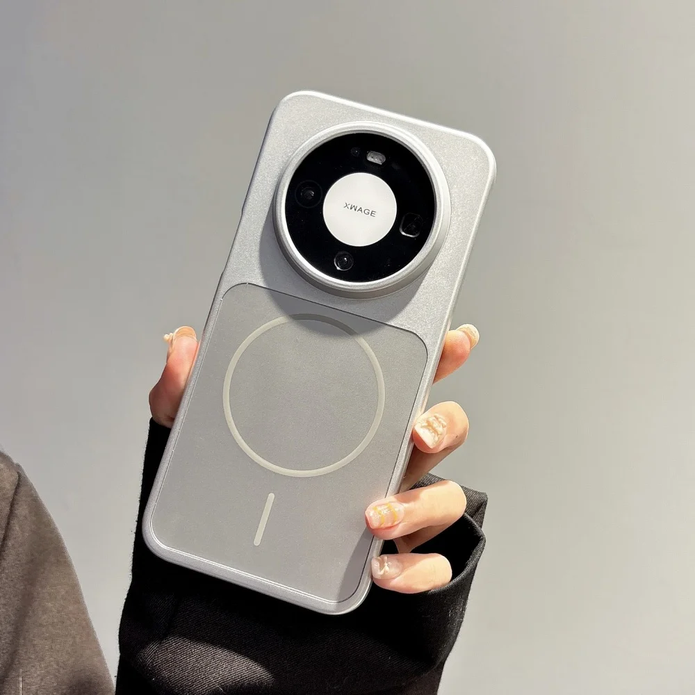 Enhanced Product Title:  
Premium Nano Matte Glass Magnetic Phone Case with Magsafe for Wireless Charging and Shockproof Protection