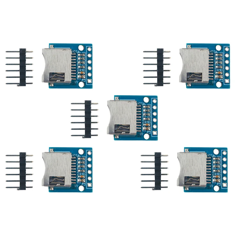 Micro SD Card Module TF Card Reader with Voltage Regulator and Pin Set