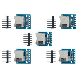 Micro SD Card Module TF Card Reader with Voltage Regulator and Pin Set (5pcs)