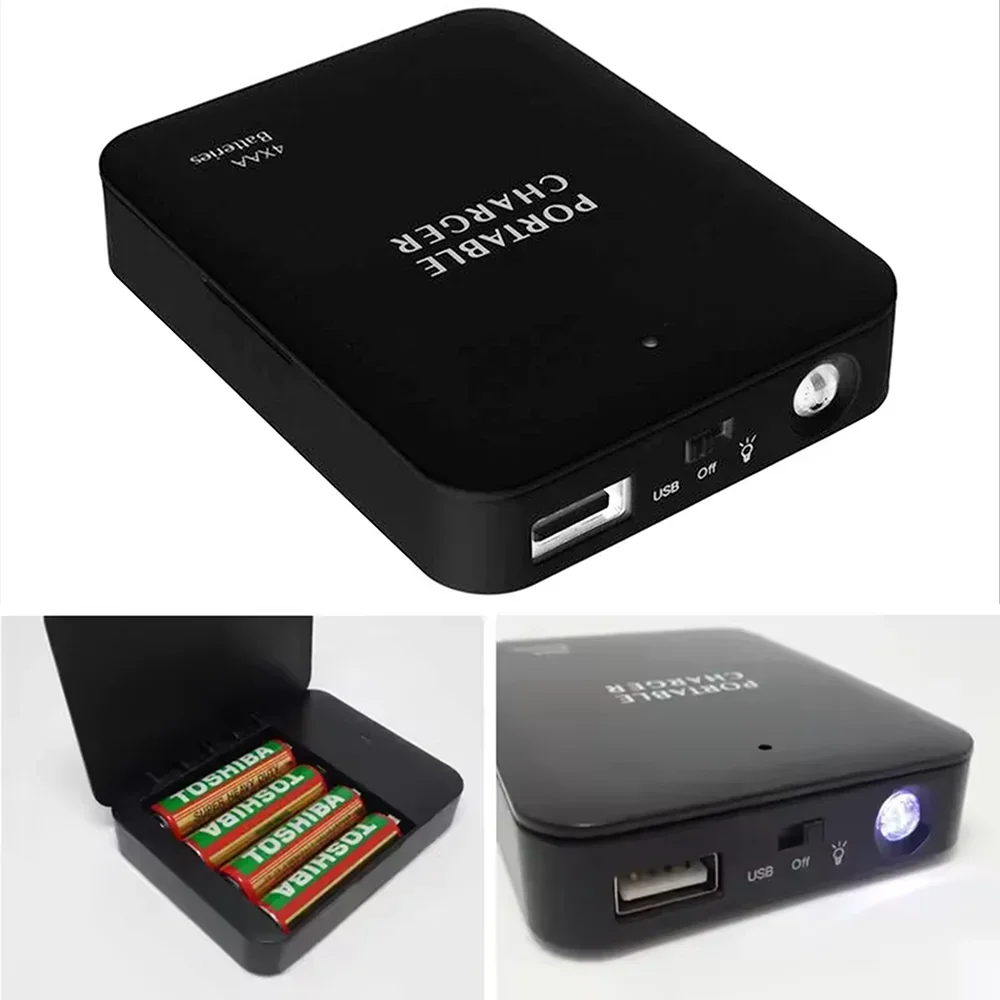 4-AA USB Portable Power Bank 1