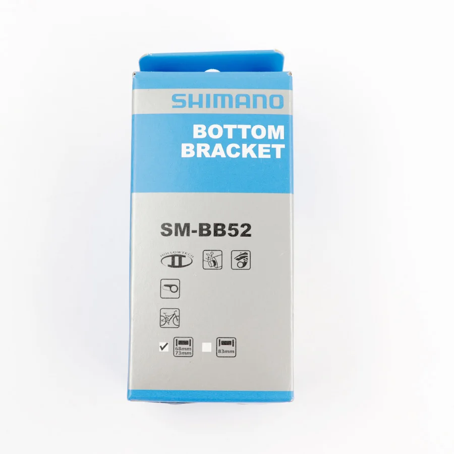 Shimano Deore SM BB52 Hollowtech II Mountain Bike Bottom Bracket 68/73mm 83mm BB52 Mountain Bicycle Bottom Brackets bicycle bottom bracket