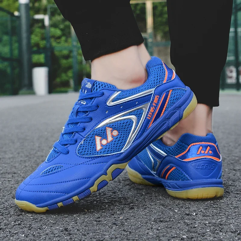 Non-Slip Mesh Table Tennis Shoes for Men and Women, Comfortable Sneakers
