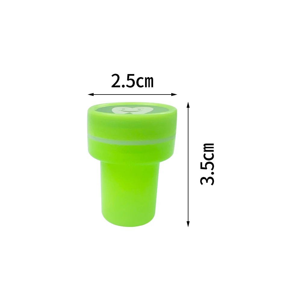 10Pcs/box Cute Dental Tooth Shape Cartoon Stamp for Kids Children Stamper Dental Clinic School Student Reward - Image 5