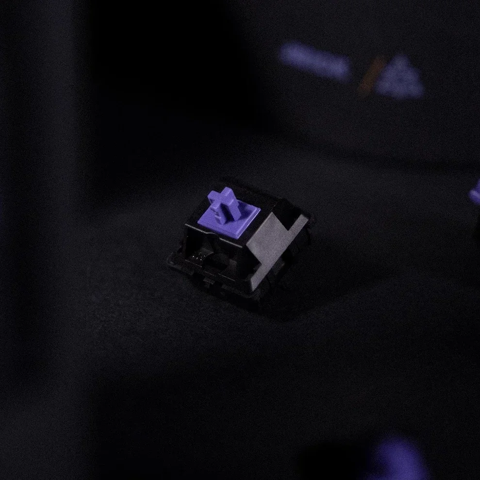 Vertex Premium Linear Switches - Factory-Lubed Mechanical Keyboard DIY Kit with Jars