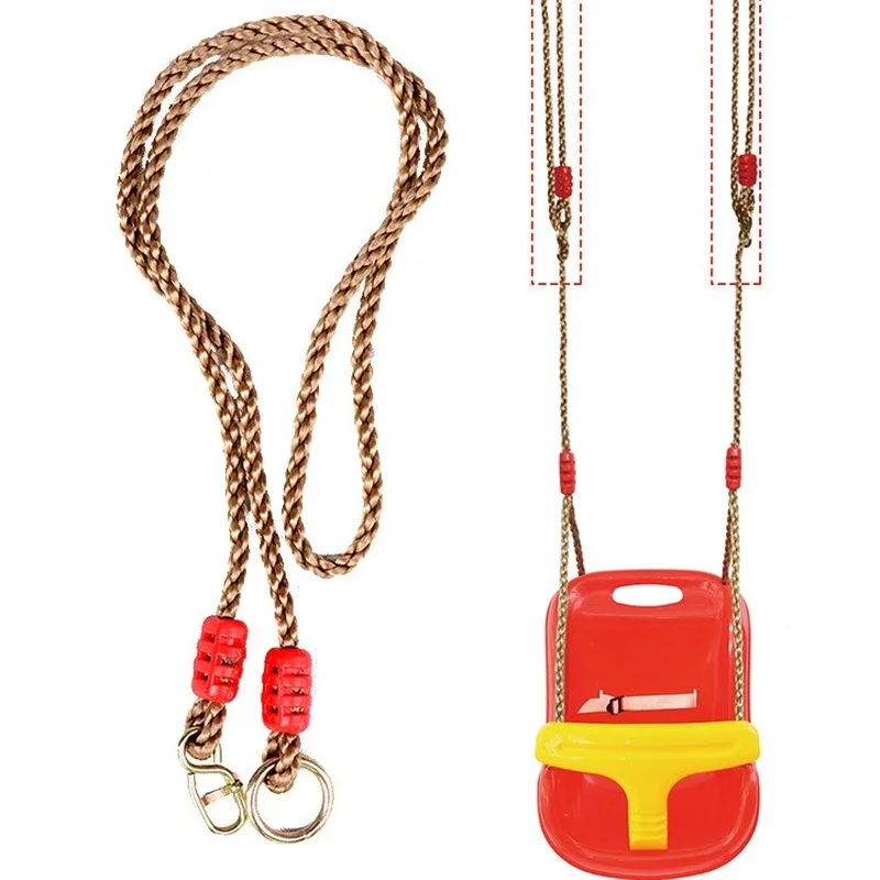 PE Extension Rope Material Rope Childrens Swing Kindergarten Swing Seat Accessories Swing Board Can Be Equipped with Rope 2