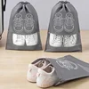 10pcs Shoe Storage Bag Made of Non-woven Fabric Dust-proof and Moisture-proof Travel Artifact Shoe Storage Household Shoe Cover 4