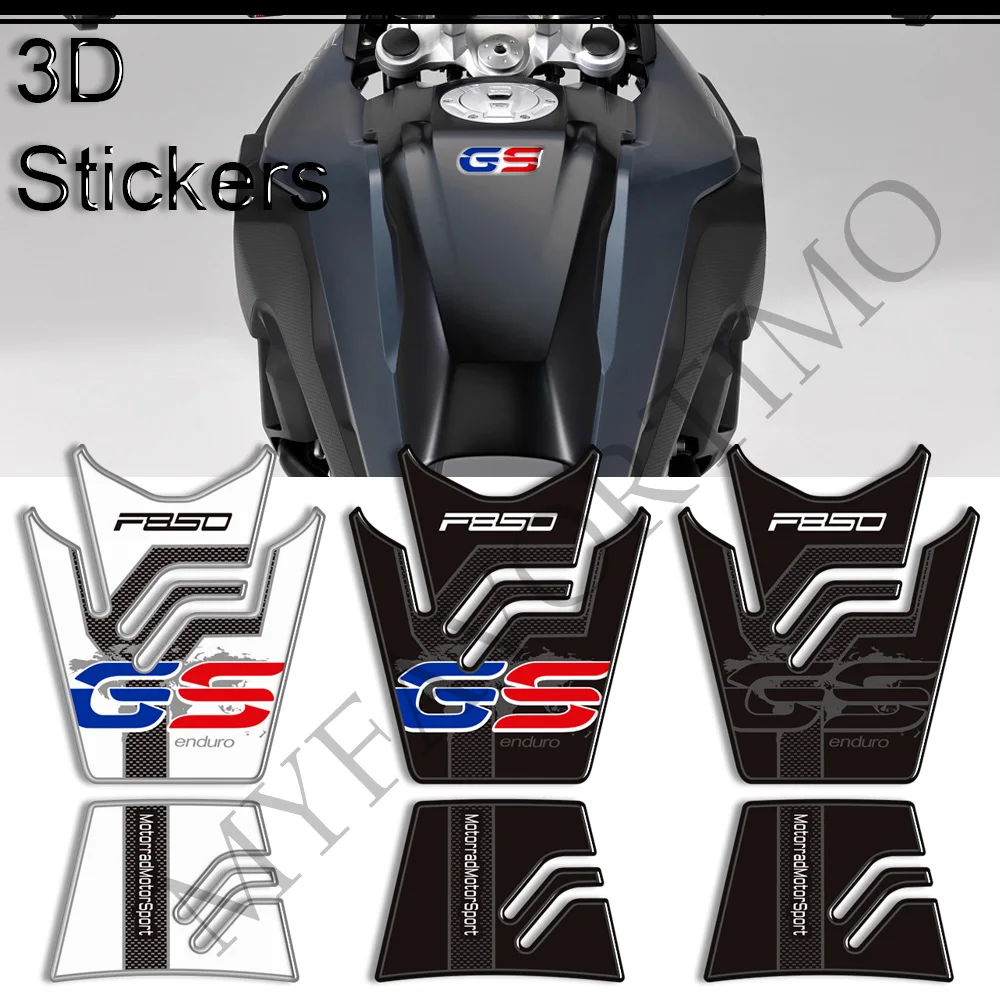 Stickers Decals Protection Tank Pad Grips Gas Fuel Oil Kit Knee For BMW F850GS F850 F 850 GS 2019 2020 2021 2022 2023 for bmw f750gs f850gs f750 gs f850 gs motorcycle accessories fuel tank pad pvc sticker fuel tank protection decals