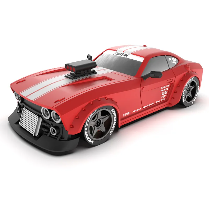 ＫＡＭＴＯＭ 1/32 Kamtom RC 4WD Car 2.4G 1/32 Double Wheel Replace ESP Gyro