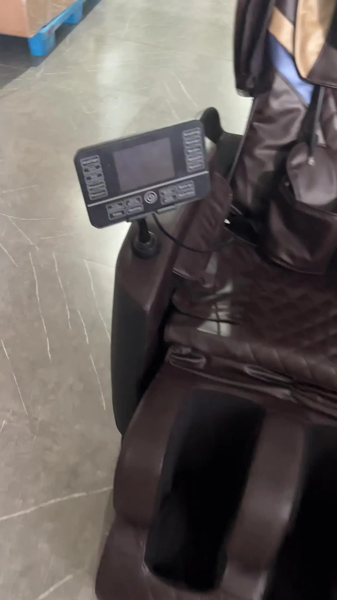 Массажное кресло для всего тела с функцией нагрева Bluetooth музыка Airbags