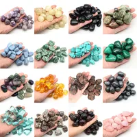 Pierres Précieuses Polies en Vrac de Charbon Naturel, Guérison Assortie, Citropour la Maison, le Jardin, la Décoration d'Aquarium 1