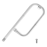 For Weber Q100 Q120 Q1000 Q1200 Baby Q Sliver Barbeque Accessories 304 Stainless Steel 60040 69957 Grill Burner Tube Replacement 1