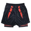 Anime Ryomen Sukuna Gym Shorts Printed 2 In1 Bilayer Side Pocket For Mobile Phone Quick-Drying Breathable Sports Jogging Pants 3