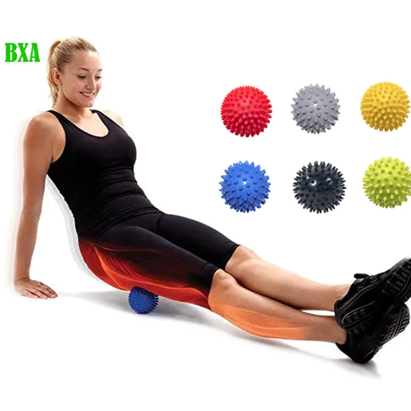 9Cm Pvc Spiky Massage Ball Durevole Trigger Point Sport Fitness Mano Piede Muscolo Relax Fascite Plantare Reliever Hedgehog Balls