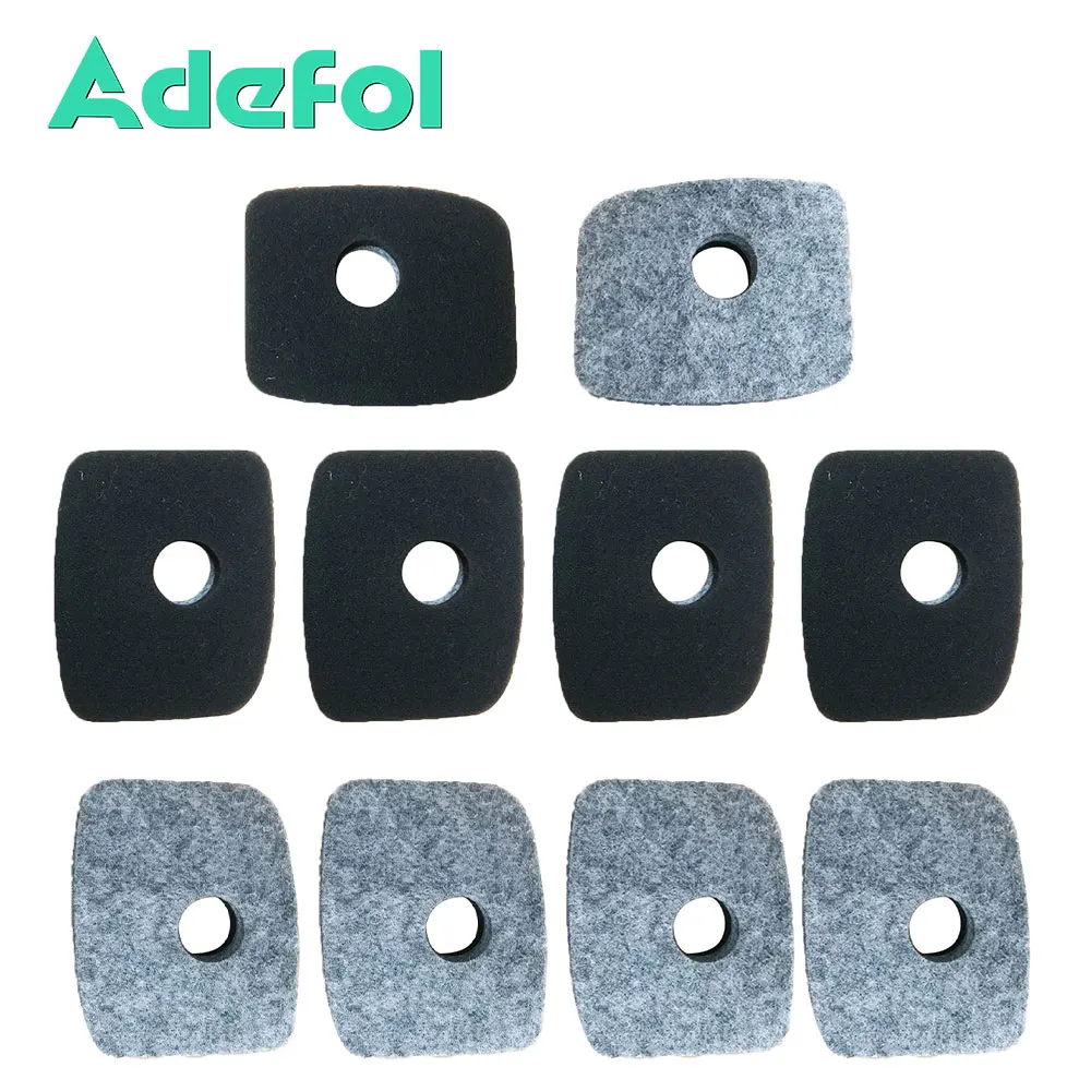 10 X Filtro Aria Per Stihl 4241-120-1800 Bg56 Bg66 Bg86 Bg86Ce Bg86Z Bg86Cez Sh56 Sh56C Sh86 Sh86C Br200 Ventilatore Tagliaerba