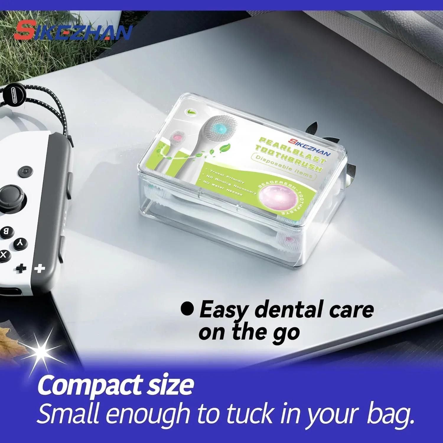 Elegant 20-Piece Toothbrush Set: Soft-Bristled, Compact-Head, Gentle & Effective with Bonus Toothpaste