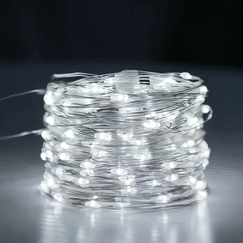 รูปสินค้า สายไฟ LED Fairy Light ยาว 50-300 เมตร กันน้ำ ใช้ตกแต่งได้ทุกเทศกาล