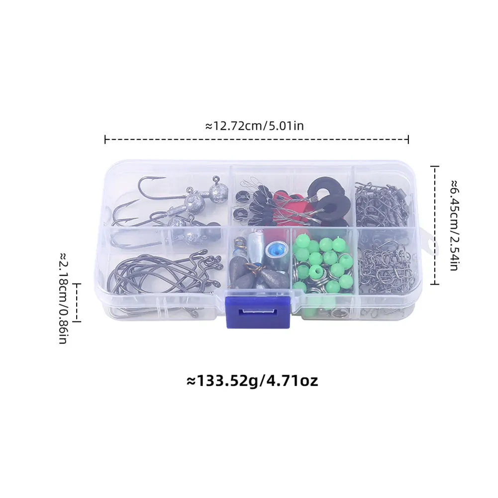 Metal ABS Fishing Tools Accessories Kit Set for Men