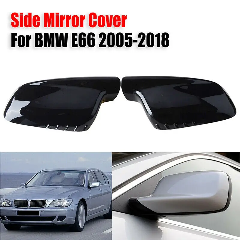 

2 шт., Сменные крышки для зеркала заднего вида BMW 7 серии E66 3 серии E46 51167074236 + 51167074235