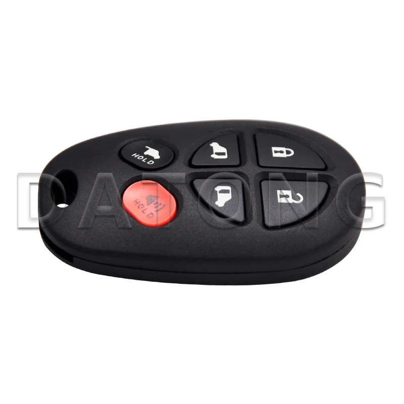 Datong World Car Remote Key For Toyota Sienna Highlander Sequoia Tacoma Tundra GQ43VT20T 315MHz Replacement Keyless Entry Parts