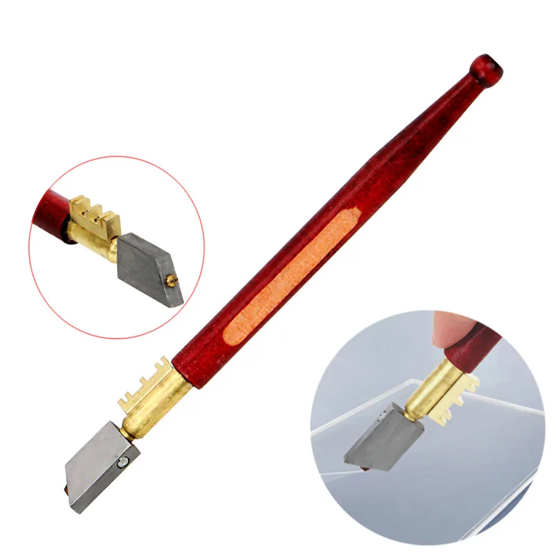 Portable Six-wheel Glass Cutter Glass Cutting Kit Widely Used in Cutting  Glass Mirrors Tiles Flat Cutting Tool Good Tool