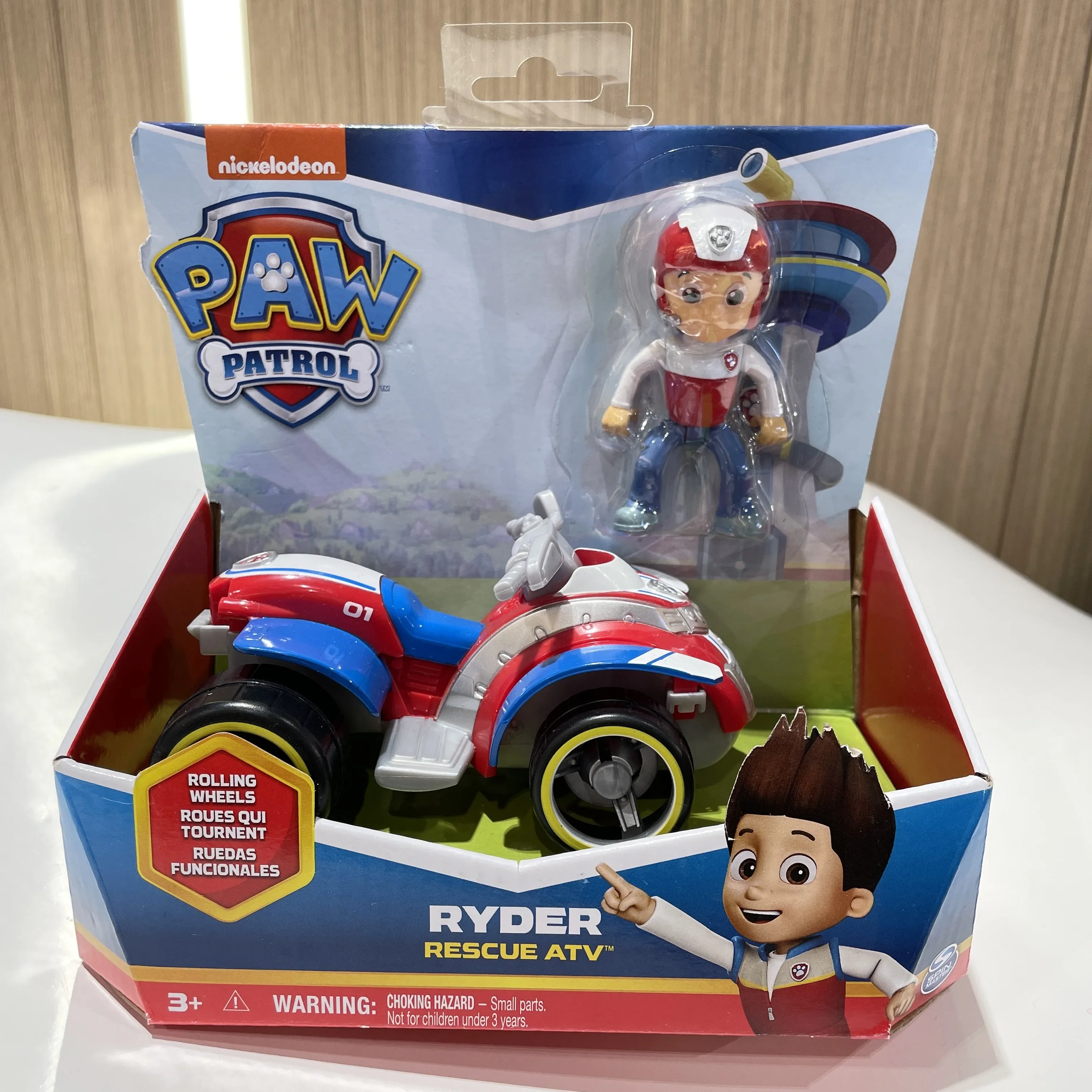 오리지널 발 순찰 차량 차량 라이더 트래커, 에베레스트 체이스, 렉스, 록키, 마샬, 주마 액션 피규어, 생일 선물 장난감