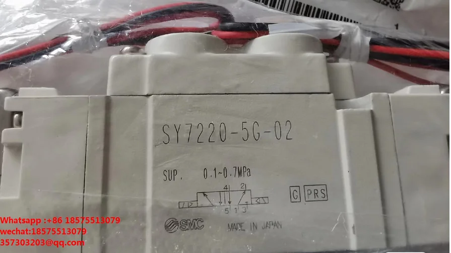 

For SMC SY7220-5G-02 SY5120-5G-01 Solenoid Valve, Brand New