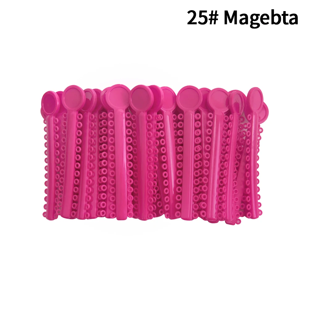 1040 élastiques Orthodontiques Easyinsmile - Lot De 40 Bâtonnets (26 Pièces/bâton) - Assortiment De Couleurs