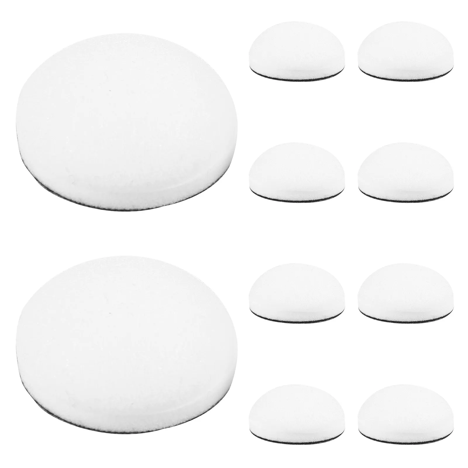10Pcs 블렌딩 폼 패드 잉크 블렌딩 브러쉬용 원형 리필 디스트레스 잉크 스폰지 교체용 미술 용품 ??카드 제작