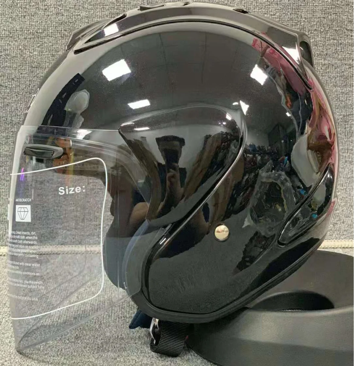 

RAM4 Sports Helmets Motorcycle Helmet for Women Light Integrally Molded Mountain Road Half Helmet