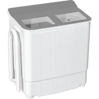 Portable Washing Machine 17.6 Lbs Laundry  with Spin Dryer Compact Twin Tub Washer Machine Washer Combo 1
