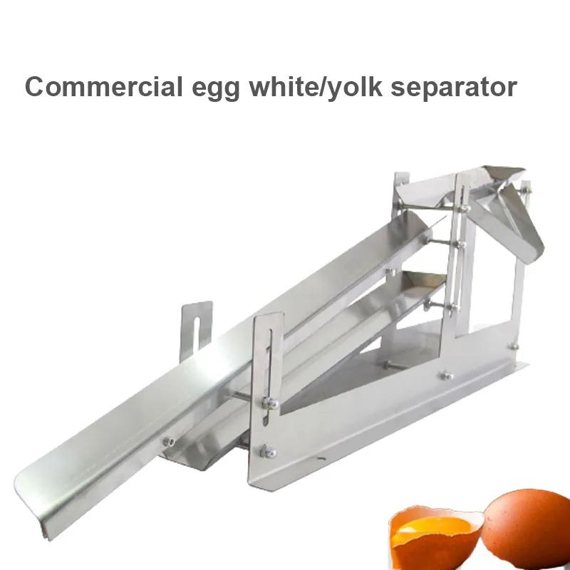 

304 Stainless Steel Commercial Small Manual Egg White And Yolk Separator Liquid Separation Machine For Duck Hen Eggs