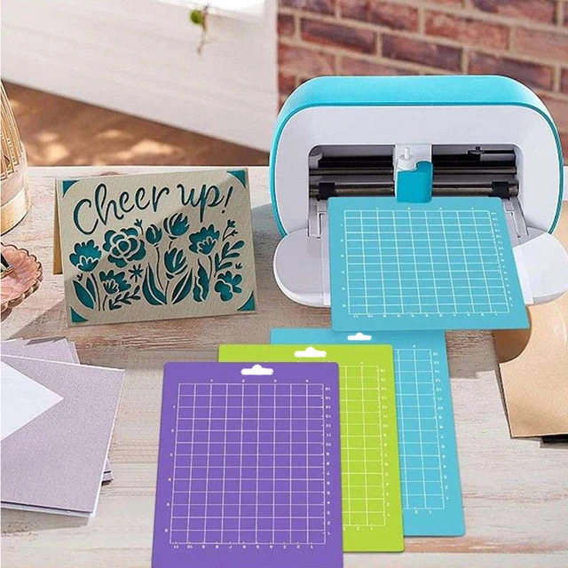 Placa De silueta Cameo para Cricut, Tapete De Corte De Pvc, accesorios para Cricut  Joy, Tapete