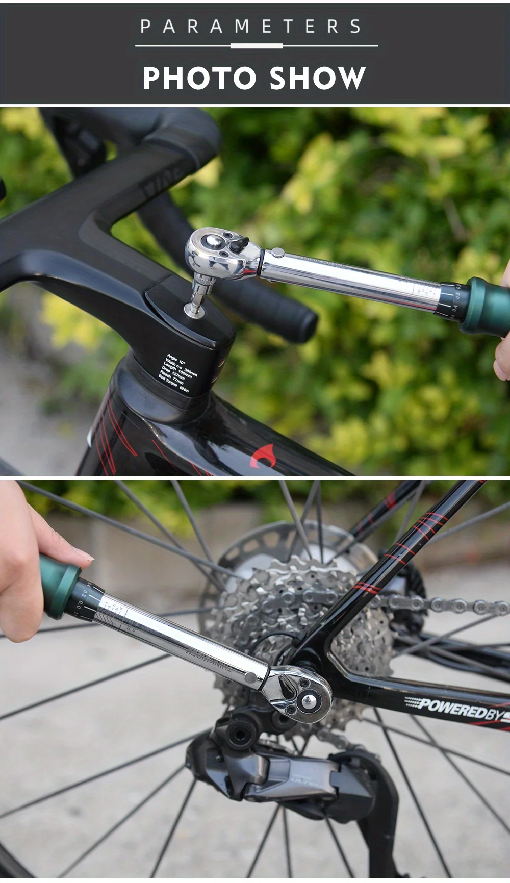 Think rider profession elle NL-15 fahrrad fahrrad drehmoments chl üssel Inbus schlüssel Werkzeugs chl üssel Schraubens chl üssel satz Fahrrad reparatur werkzeugs ätze – Detail 11