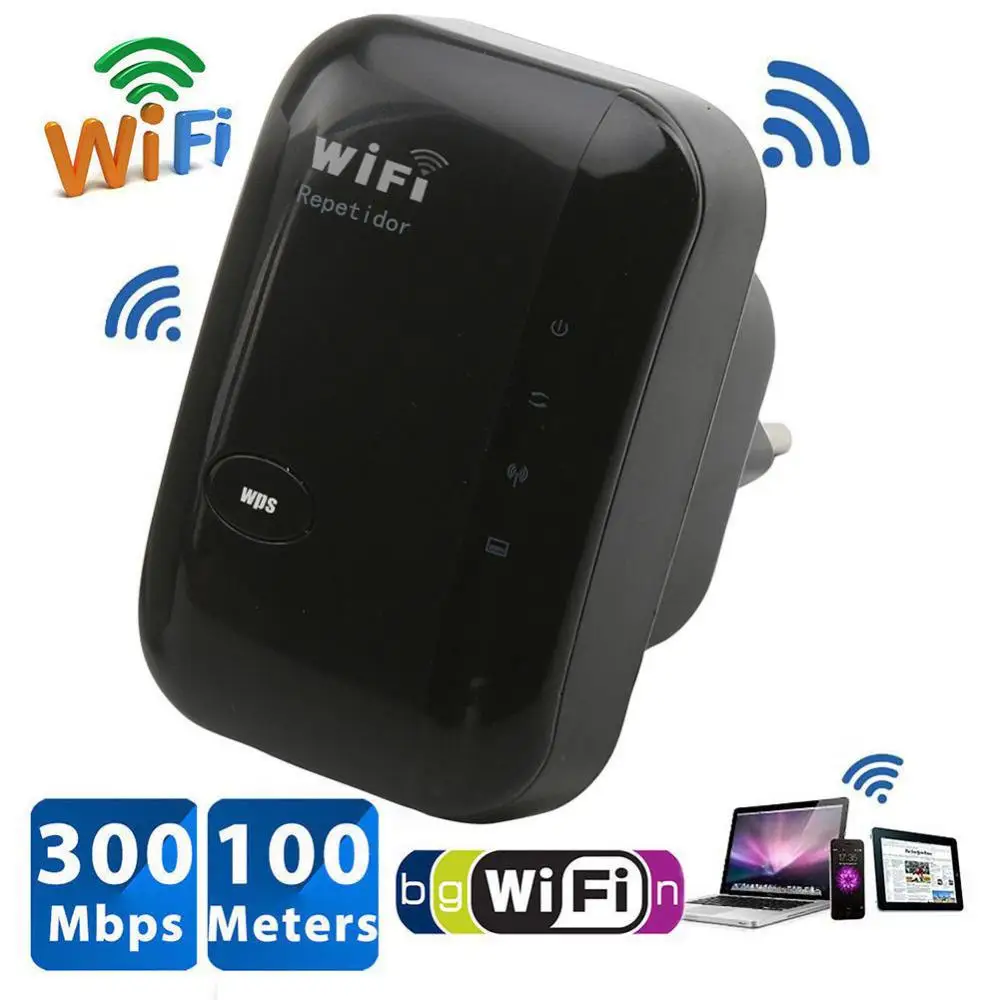 Dls 300Mbps Amplificatore Di Estensione Wifi Ripetitore Wifi Ripetitore Wifi Segnale Wi-Fi 802.11N Ripetitore Wi-Fi Wireless A Lungo Raggio