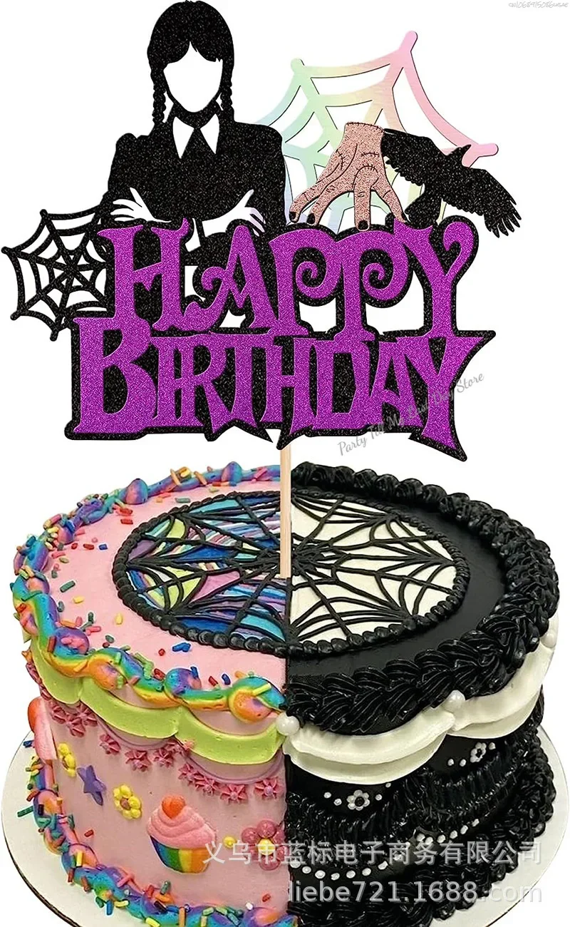 Cake Toppers Halloween Cake Toppers DIY Cupcake Topper Castle Ghost Witch Vampire Pumpkin Cake Flags Kids Birthday Wedding Party Baking Decor