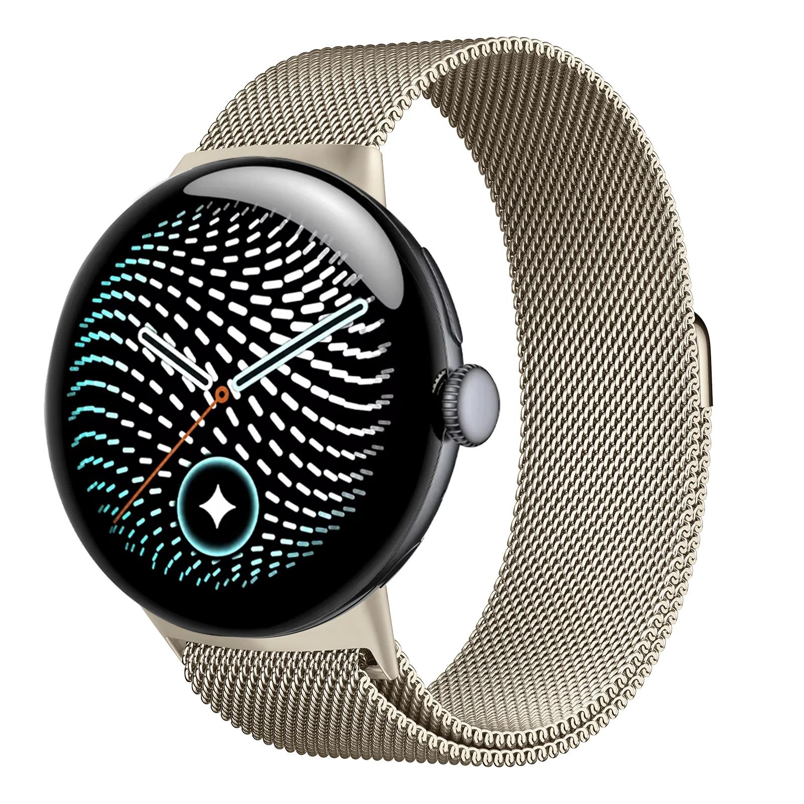 Elegant Magnetic Milanese Metal Mesh Band