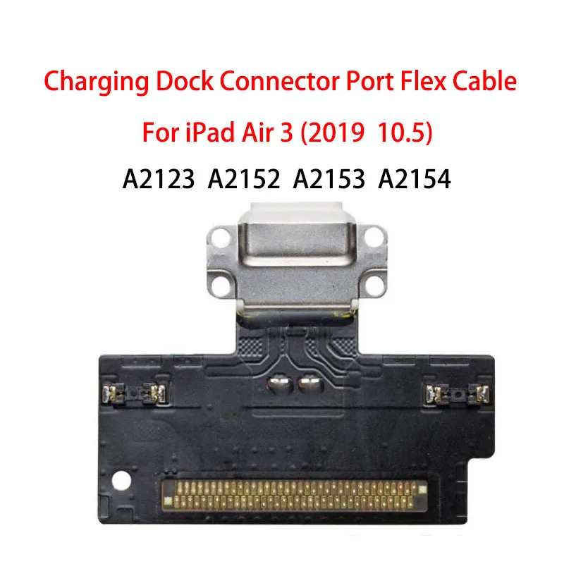 Connecteur de Charge Soudure Noir Pour iPad Air 3 A2123/A2152/A2153 Connecteur de Charge Soudure Noir Pour iPad Air 3 A2123/A2152/A2153