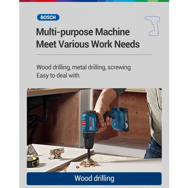 다양한 작업에 활용되는 BOSCH GSR 185-LI 무선 드릴 드라이버
