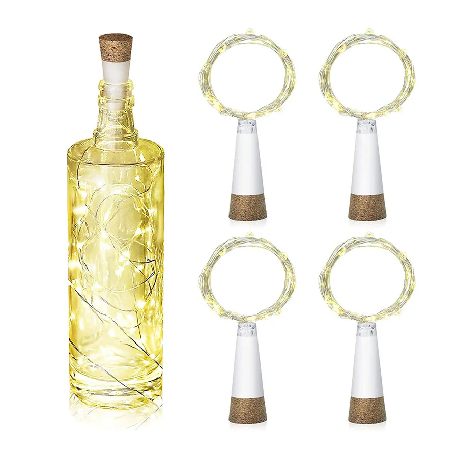 Wine bottle lights fairy string lights fairy lights 1PC 2M 20LED USB rechargeable
