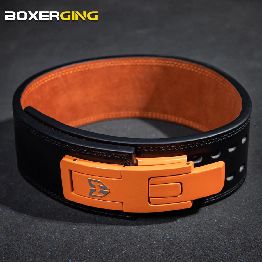 BOXERGING Strength Lifting Fitness Belt Quick Buckle Deep Squat