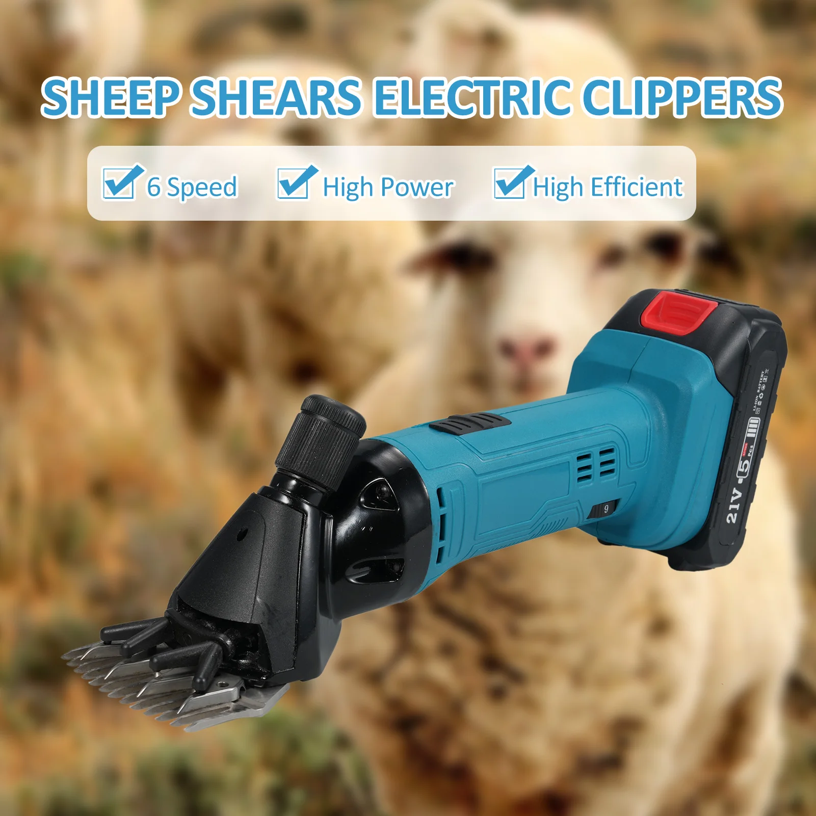 羊バリカン 羊の毛刈り 電気はさみ スピード調整可能 6段スピード 690W… : 羊バリカン 羊の毛刈り 電気はさみ スピード調整可能 6