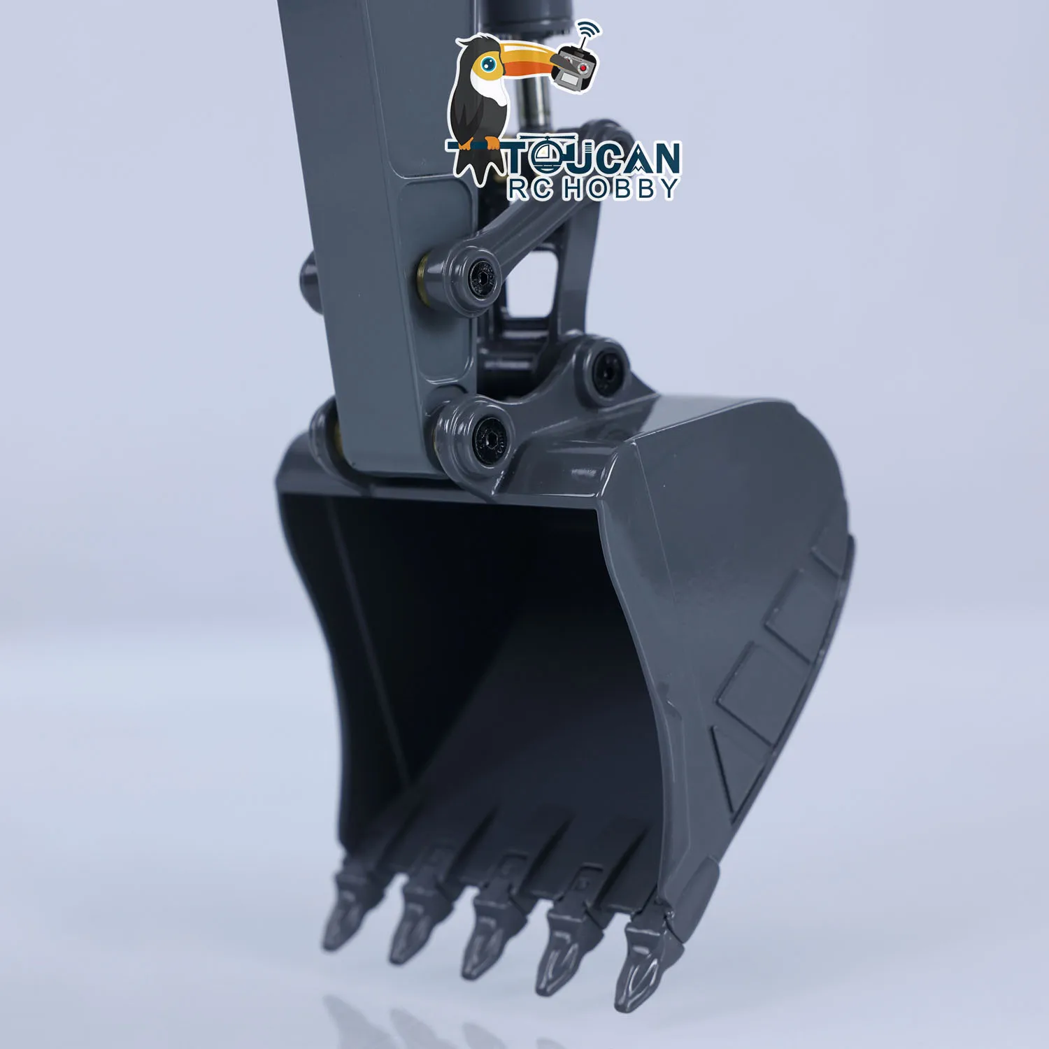 선물용 더블 E 1/14 유압식 RC 굴삭기 EC160E E111 합금 원격 제어 도색 완료 라이트 디거 소년 장난감 TH23138