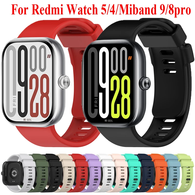 Silicone Replacement Strap for Smart Watch - Versatile Wristband Accessory