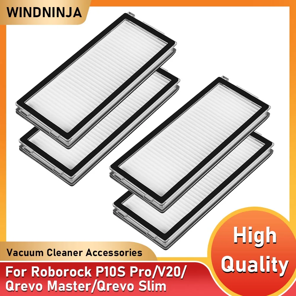 Filter Replacement For Roborock P10S Pro/V20/Qrevo Master/Qrevo Slim Robot Vacuum Cleaner High-Efficiency Filter Accessories